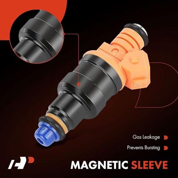 Set of 8 Fuel Injector - Compatible with Ford, Lincoln, Mercury Vehicles - Picture 3 of 4